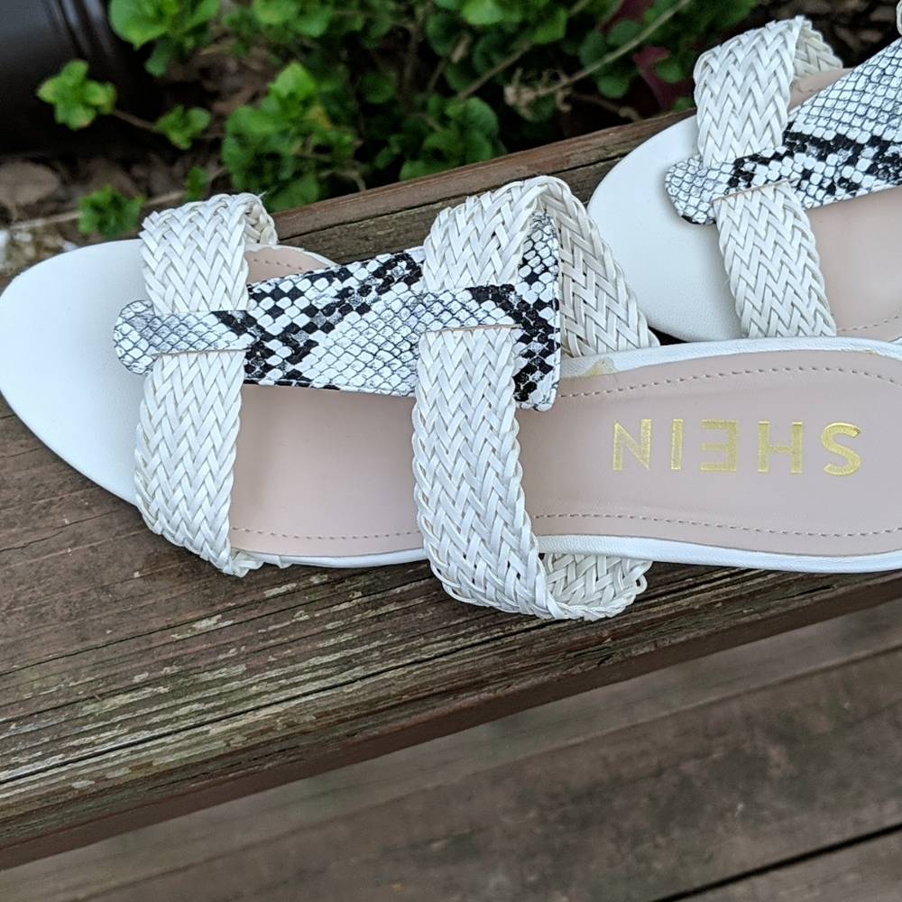 Sculptural Heel Slide Sandals